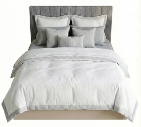 Kaszmirowe łóżko ze sztruksowym wezgłowiem 160x200 N5-E27