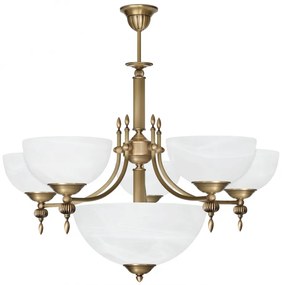 Klasyczny żyrandol z mosiądzu H-S6A