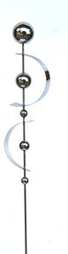 Metalowa wbijana dekoracja ogrodowa Libra – Garden Pleasure
