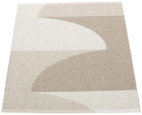 Beżowy dywan odpowiedni na zewnątrz 70x90 cm Hill Dark Linen – Pappelina