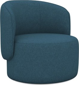 Niebieski fotel Ipo – Makamii