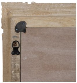 Lustro ścienne z drewnianą ramą 61x38 cm – Ixia