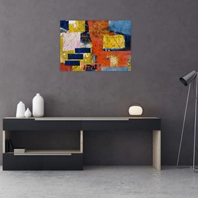 Obraz na szkle - Abstrakcja (70x50 cm)