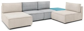 Sztruksowy narożnik (strona zmienna) Nihad modular – Bobochic Paris