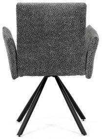 Zestaw krzeseł obiadowych z mechanizmem powrotnymDCH-W1117 GREY2, 2 szt.