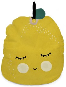 Żółty worek do siedzenia dla dzieci Lemon – Little Nice Things