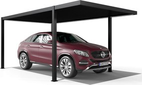 CARPORT ALUMINIOWY WIATA GARAŻOWA CLASSIC 500X300X250 CM
