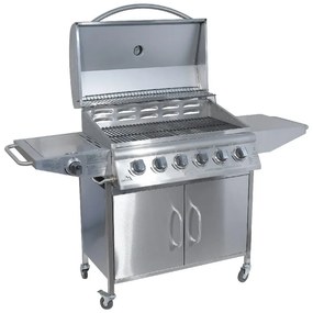 Grill ogrodowy na gaz z kółkami Cattara Manhattan