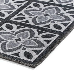 Ciemnoszary chodnik odpowiedni do prania 61x170 cm Victoria Grey – Think Rugs