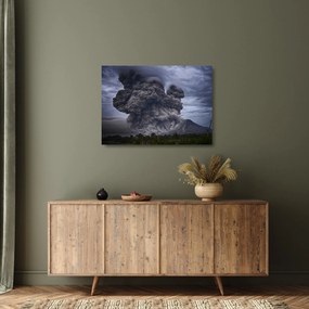 Obraz na szkle - Erupcja wulkanu (70x50 cm)
