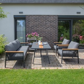 Zestaw mebli ogrodowych Ada antracyt PATIO