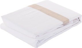 Komplet pościeli z domieszką lnu LAURALINE, 240 x 220 cm