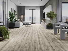 Mexen Wirginia próbka paneli winylowych  SPC 6,5 mm, podkład IXPE 1,5 mm, 4 V-Fuga, Dąb - F1005-S