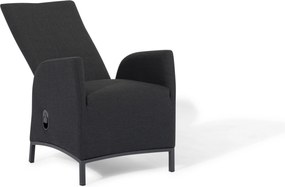 Doppler PRATO PARIS antracyt - luksusowy zestaw ogrodowy 6+1