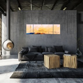 Obraz - Obraz statku (170x50 cm)