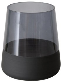 Szklanka do wody lub drinków MOLUNA, czarne szkło, 380 ml