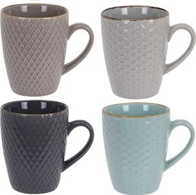 Kubki do gorących napojów 300 ml, zestaw upominkowy, 4 sztuki w komplecie