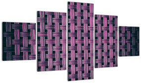 Obraz fioletowej tekstury (125x70 cm)