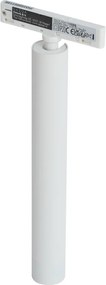 Nowoczesny biały reflektor do systemu szynowego 1-fazowego - Slimline Avery