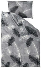 PrzytulneMieszkanie.pl PrzytulneMieszkanie.pl Pościel z mikropluszu VELSOFT szara Rozmiar pościeli: 70 x 90 cm | 140 x 200 cm