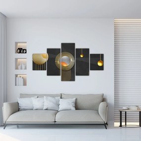 Obraz- Abstrakcja (125x70 cm)