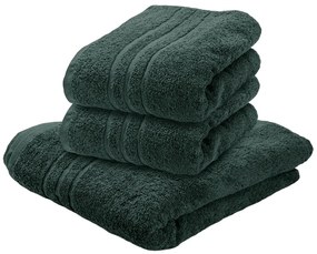 Ręcznik kąpielowy Classic 70 x 140 cm ciemnozielony, 100% bawełna