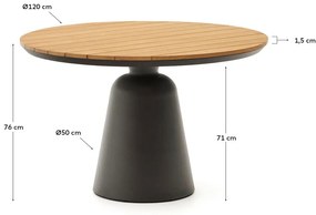 Okrągły stół ogrodowy ø 120 cm Tudons – Kave Home
