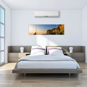 Obraz - klif morski (170x50 cm)