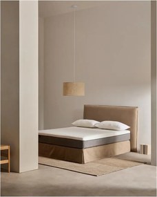 Średnio twardy materac piankowy Kave Home Eva, 140x190 cm