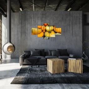 Obraz - Jesienna dynia (125x70 cm)