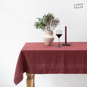 Lniany obrus 140x200 cm Marsala – Linen Tales