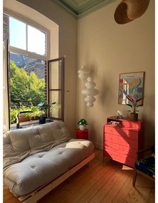 Zielona rozkładana sofa 160 cm Roots – Karup Design