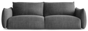 Ciemnoszara rozkładana sofa 230 cm Leila – Makamii