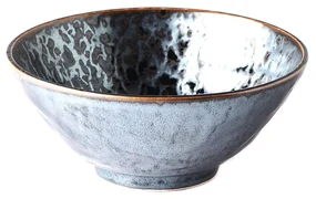 Czarna ceramiczna miska MIJ Black Pearl, ø 20 cm