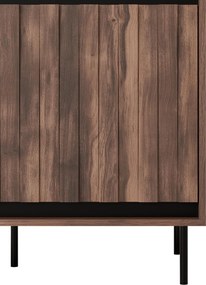 2-drzwiowa szafa ubraniowa Swing Halmar orzech
