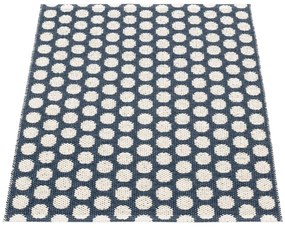 Ciemnoniebieski dywan odpowiedni na zewnątrz 70x90 cm Noa Dark Blue – Pappelina