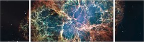 Obraz - Mgławica Krab (170x50 cm)