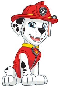 Naklejka 3D Paw Patrol Marshall, 14 x 20 cm