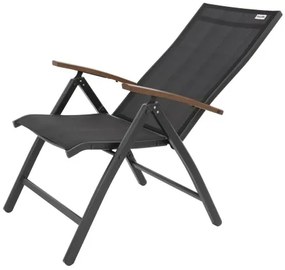 EXPERT WOOD Plus - aluminiowy fotel ogrodowy z funkcją rozkładania
