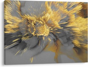 Obraz - Złota ekspansja (70x50 cm)