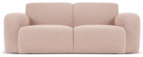 Różowa sofa z materiału bouclé 170 cm Molino – Micadoni Home