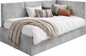 Popielaty Tapczan Typu L K5-L48