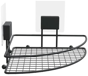 Samoprzyczepna narożna półka łazienkowa Compactor Magic Bath