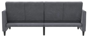 Szara aksamitna sofa 207 cm Celine – Støraa