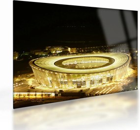 Obraz na szkle - stadion piłkarski (70x50 cm)
