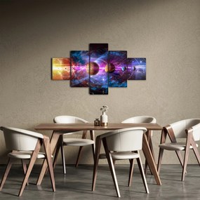 Obraz - Układ Słoneczny (125x70 cm)