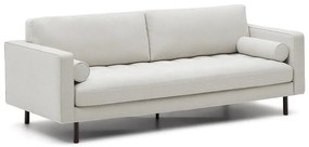 Szarobeżowa sofa z tkaniny szenilowej 222 cm Debra – Kave Home