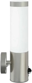 Srebrny kinkiet zewnętrzny F021-Cervin