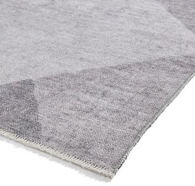 Jasnoszary dywan z mieszanki bawełny odpowiedni do prania 152x230 cm Whisper – Think Rugs