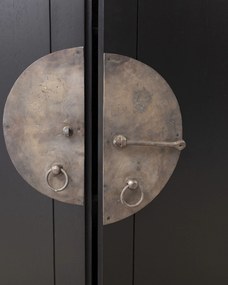 Szafa kredens Modern 104x56x170cm black